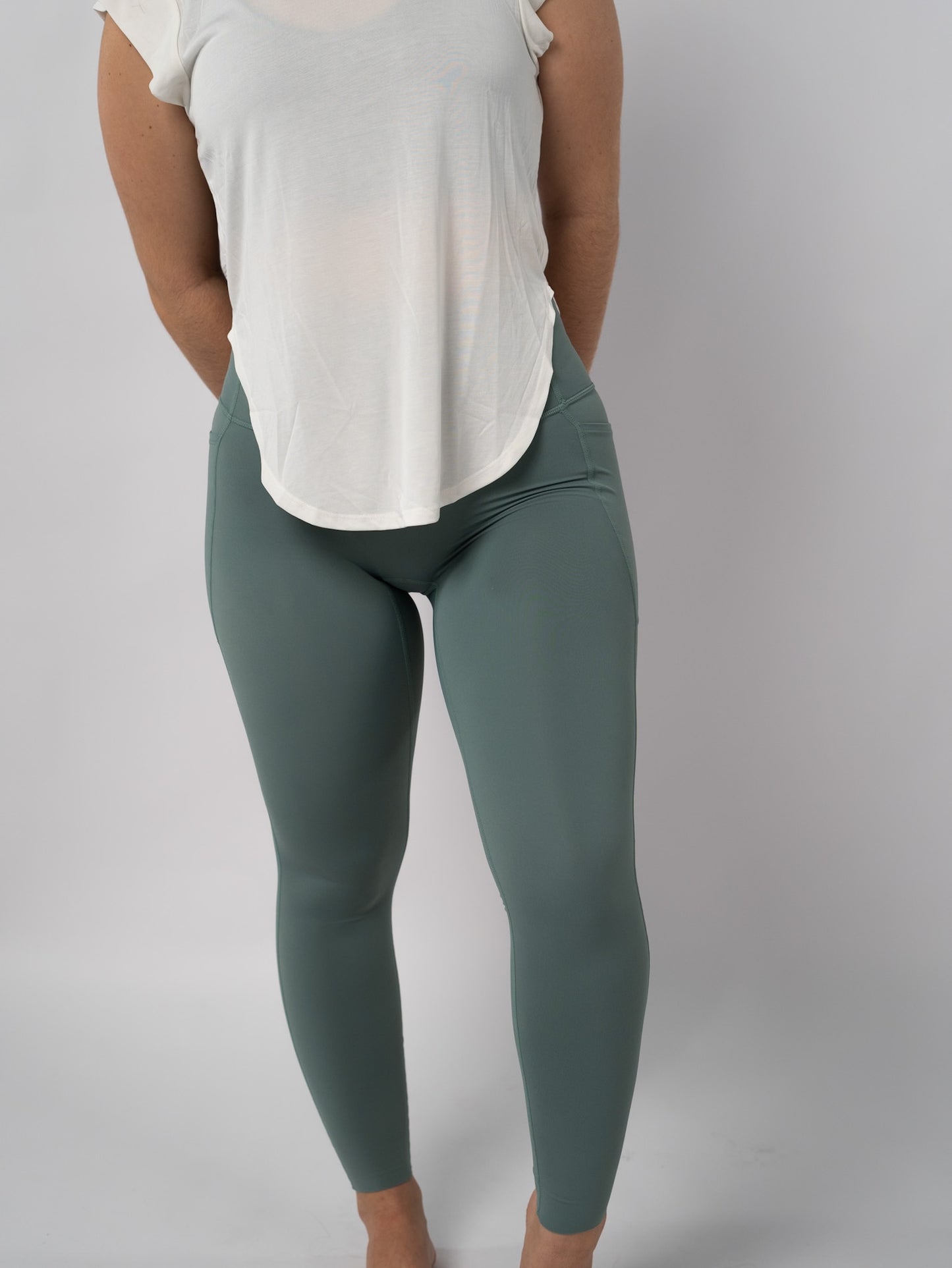 Pocket Legging: Aqua