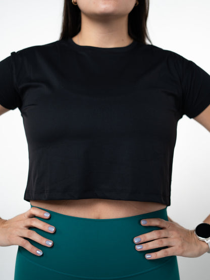 Blusa Magnolia: Negro