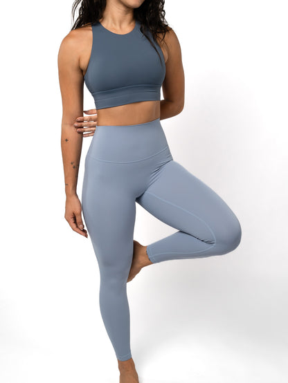 Force Legging: Azúl Bebé