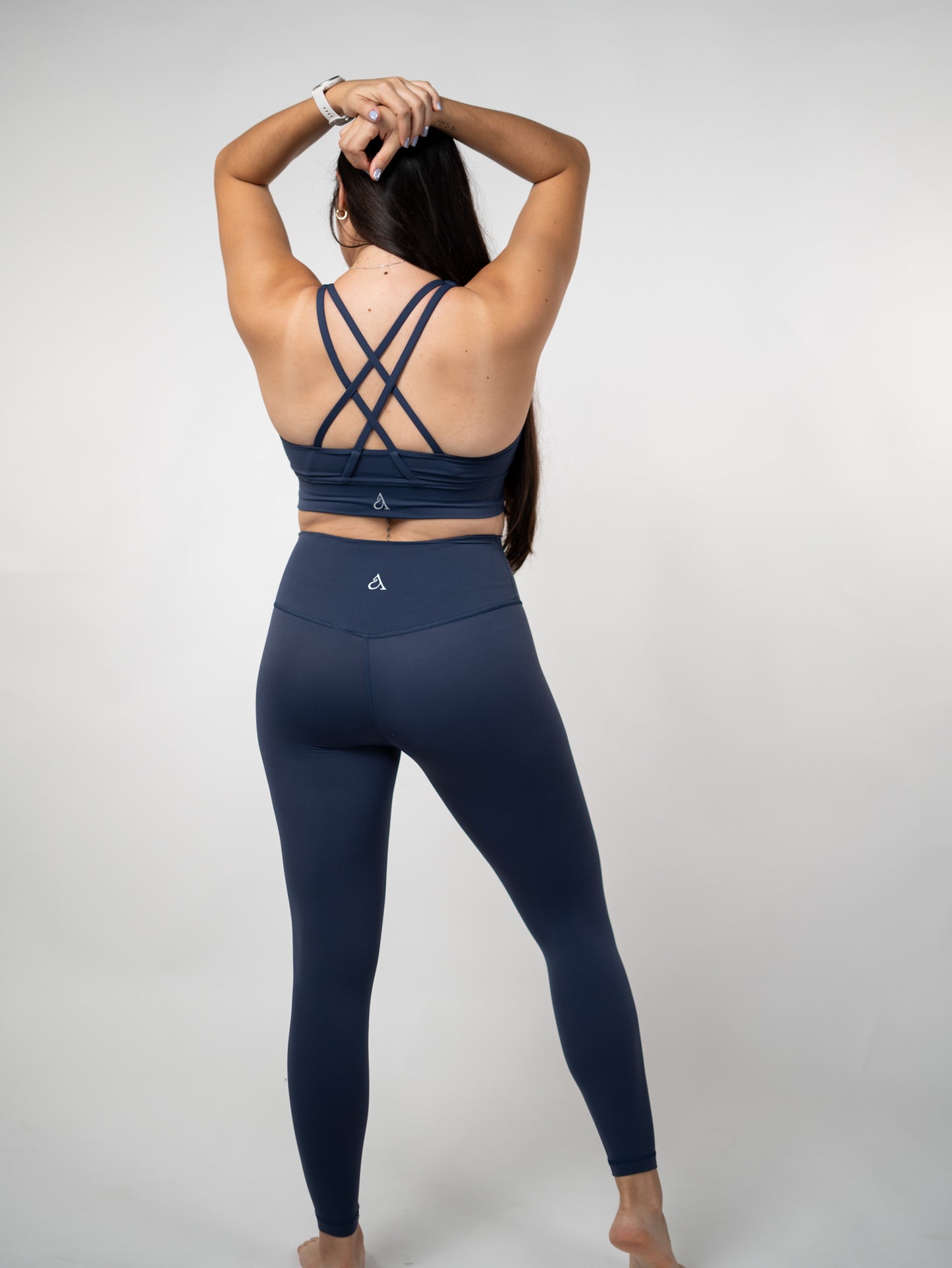 Force Legging: Azul Marino